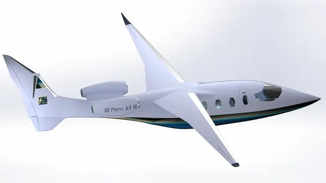 Piero Jet III designed for safe Maneuverability