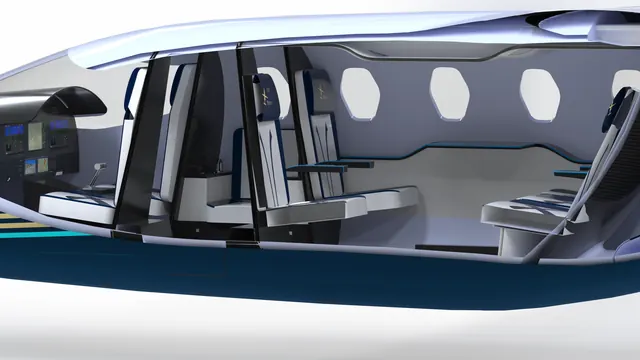 Streamlined exterior Shape combined with full interior Functionality