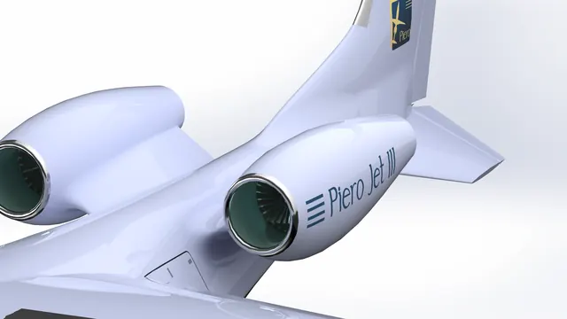 Rounded Pylons eliminating Interference Drag - Carefully selected Engine Combination for max High Altitude Performance